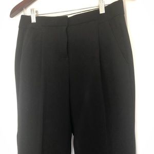 J. Crew pleated black pants